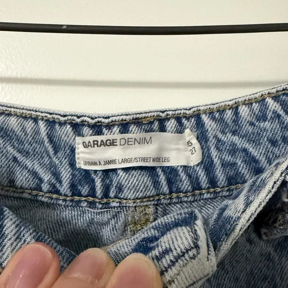 Garage Blue Distressed Women Jeans - Picture 3 of 4